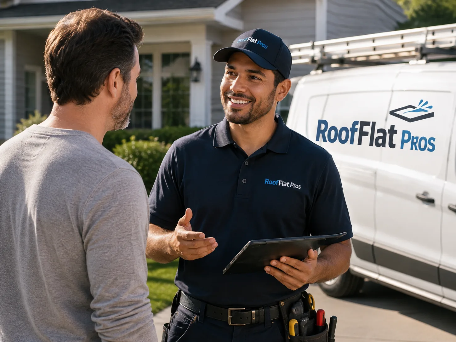 Flat Roof Leak Repair Cable, WI common questions